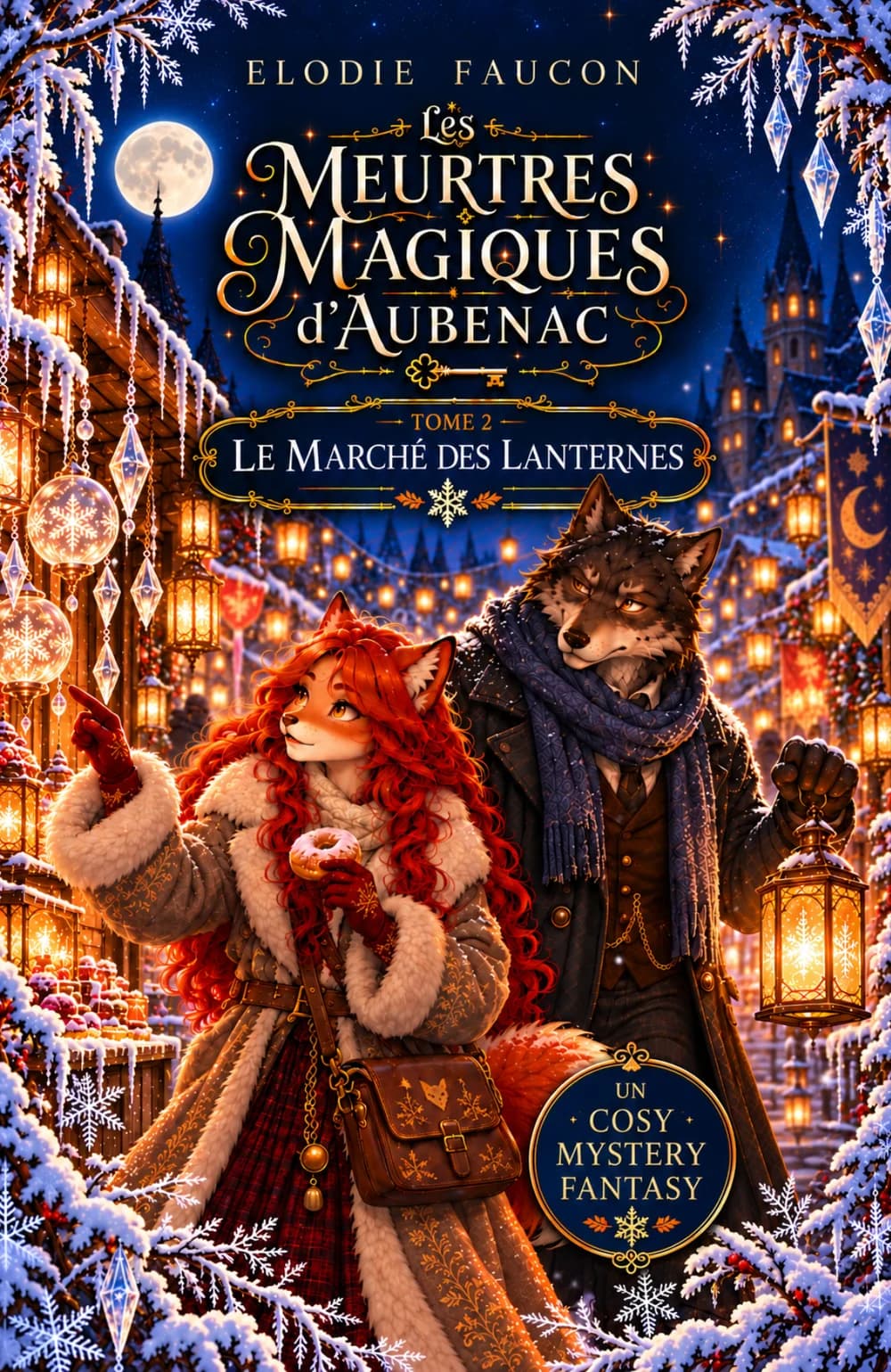 Couverture du tome 2, Le Marché des Lanternes